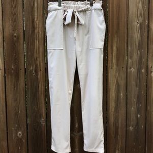 Streetwear Society Cream Trousers SIZE M